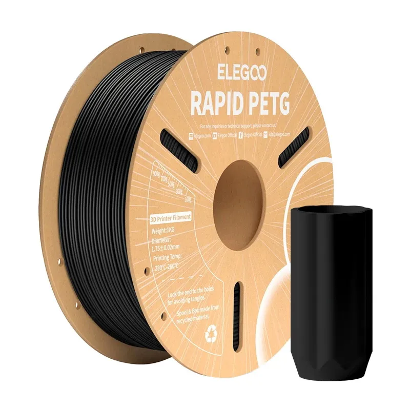 ELEGOO Rapid PETG Filament (Must) universaalne