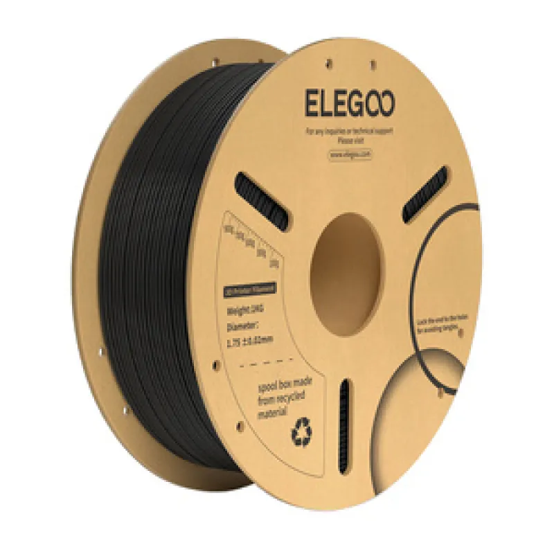ELEGOO PLA+ filament (must) universaalne