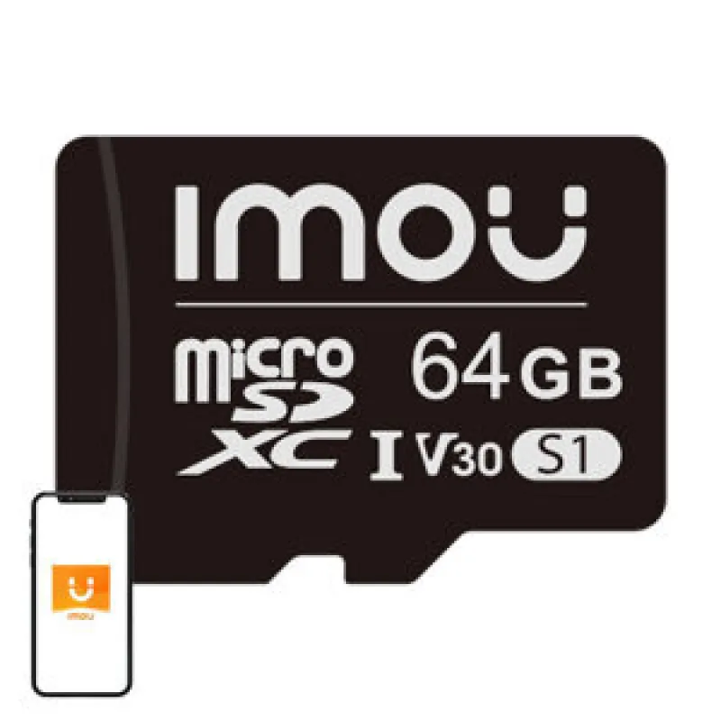 Memory-kaart Imou microSD (UHS-I, SDXC, 10/U3/V30, 95/38) universaal