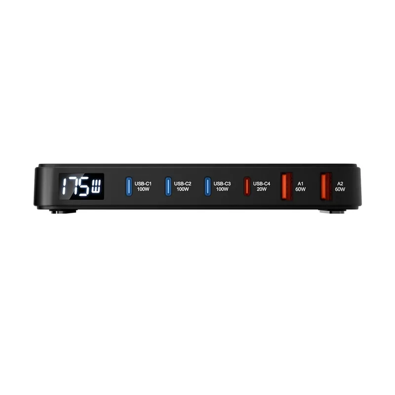 Blitzwolf BW-S30 6-in-1 Laadimispunkt 4xUSB-C + 2xUSB 175W universaal