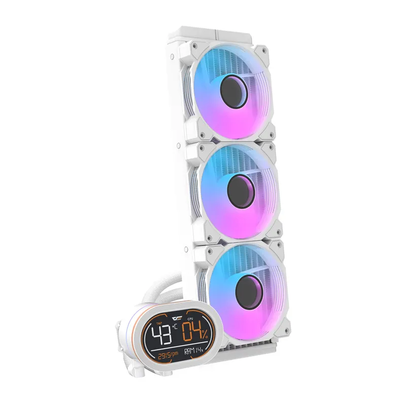 Vedelahutuse jahutus Darkflash DH360D protsessorile (valge) universaalne