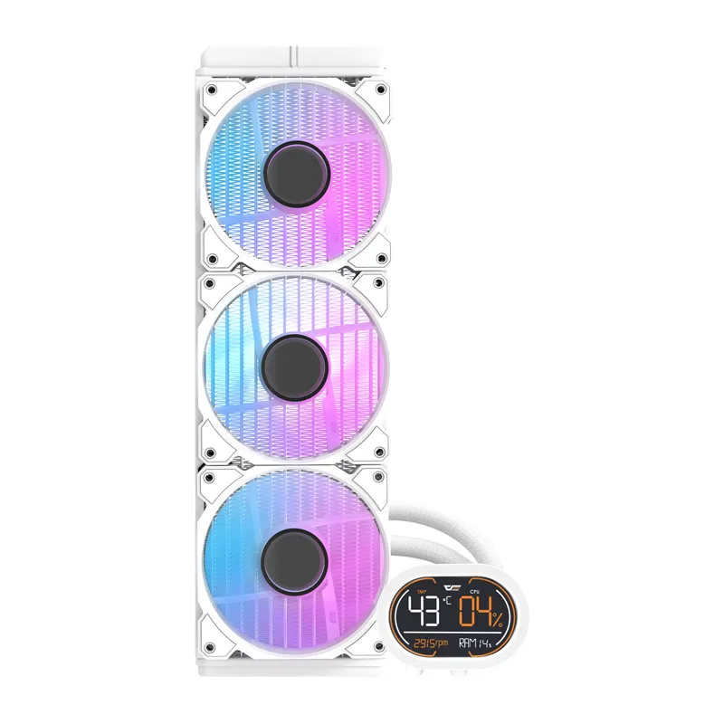 Vedelahutuse jahutus Darkflash DH360D protsessorile (valge) universaalne