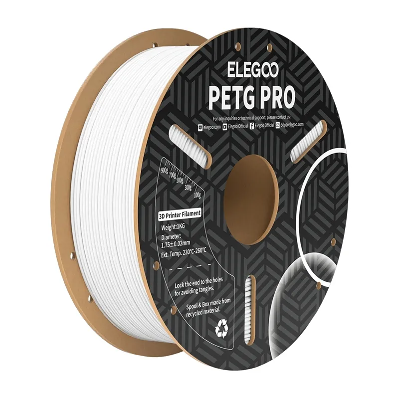 ELEGOO PETG Pro filament (valge) universaal