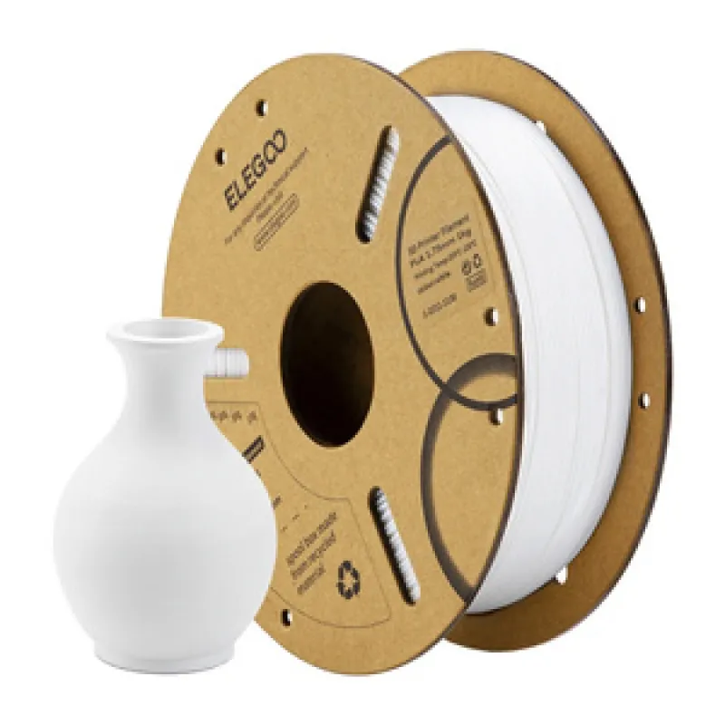 ELEGOO PLA filament (Valge) universaalne