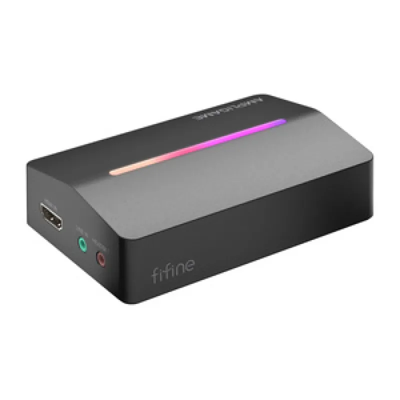 Fifine V3, HDMI to USB-A salvestuskaart (must) universaal