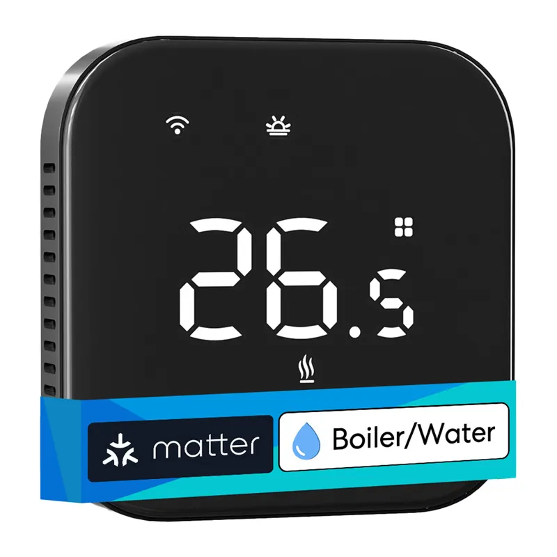 MEROSS MTS215BMA-B(EU) Nutikas Wi-Fi termostaat (Must) universaal