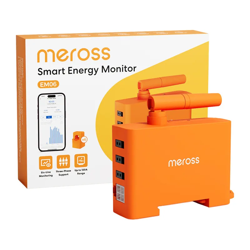 MEROSS EM06P-EU Nutikas Wi-Fi Energiatarbija universaalne