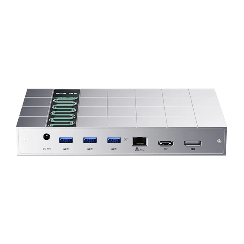 Peladn G2E (hõbe) Thunderbolt 5 dokkimisjaam universaalne