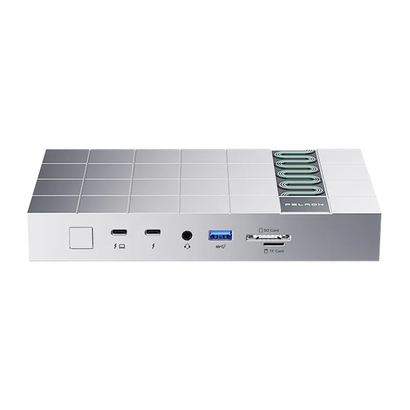 Peladn G2E (hõbe) Thunderbolt 5 dokkimisjaam universaalne