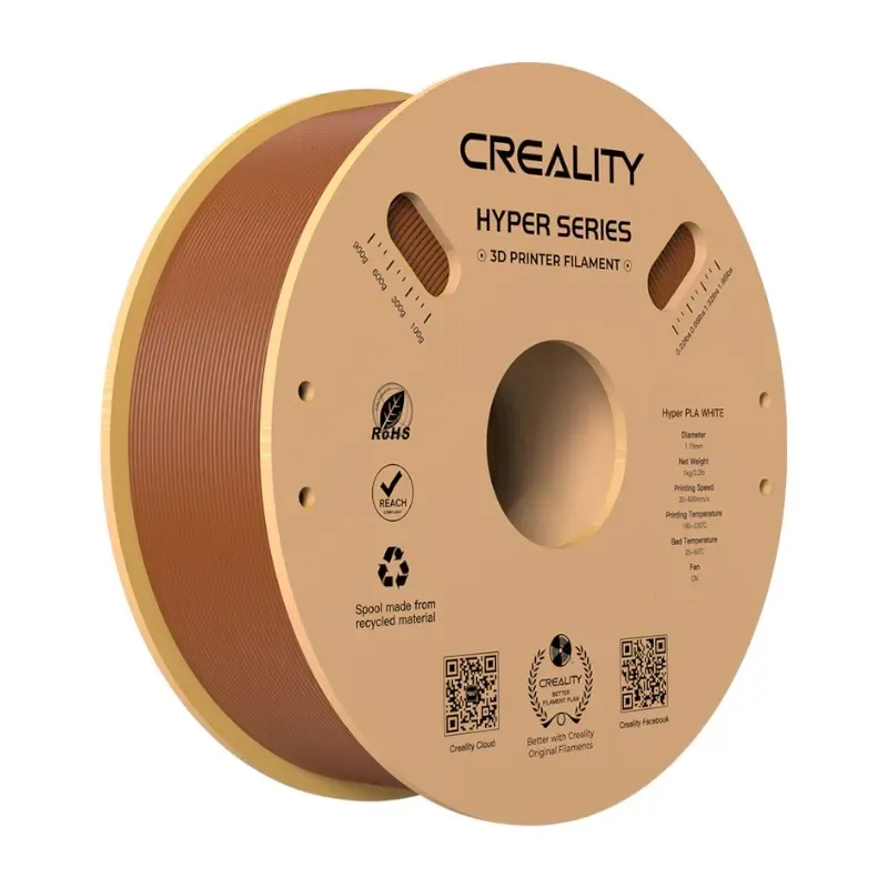 Hyper PLA filament Creality (pruun) universaalne