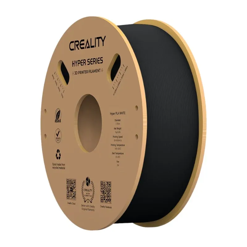 Hyper PLA filament Creality (Must) universaalne