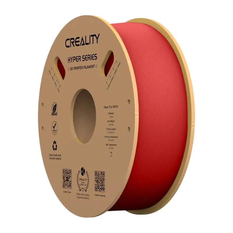 Hyper PLA filament Creality (Punane) universaalne