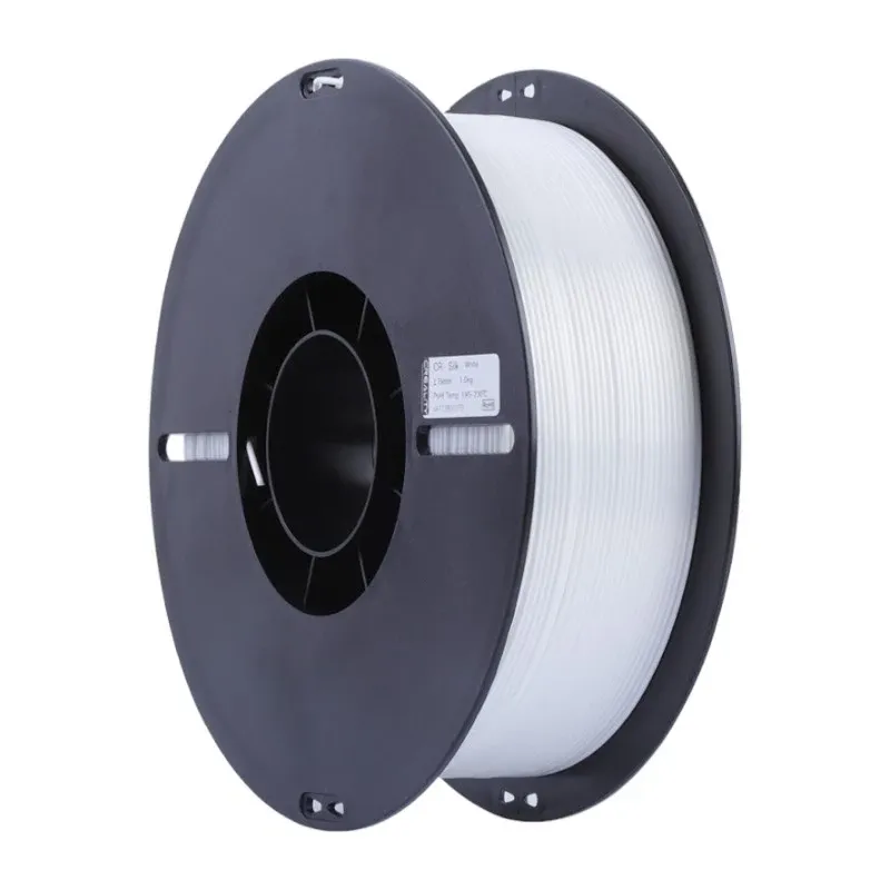 CR-Silk PLA filament Creality (Valge) universaalne