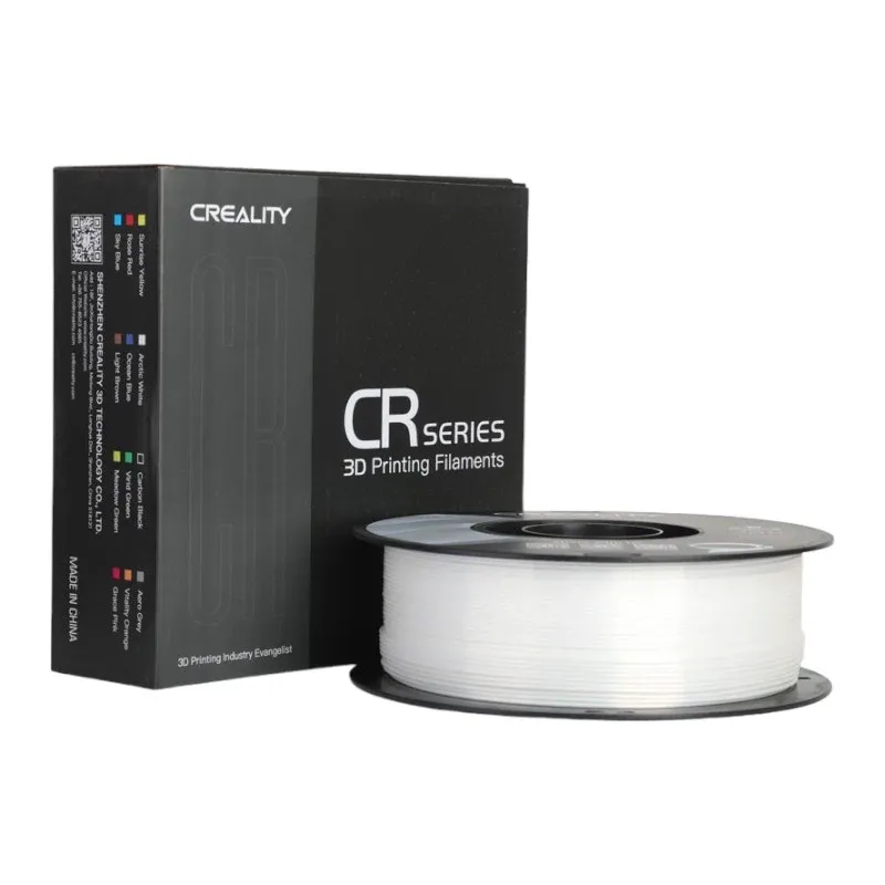 CR-Silk PLA filament Creality (Valge) universaalne