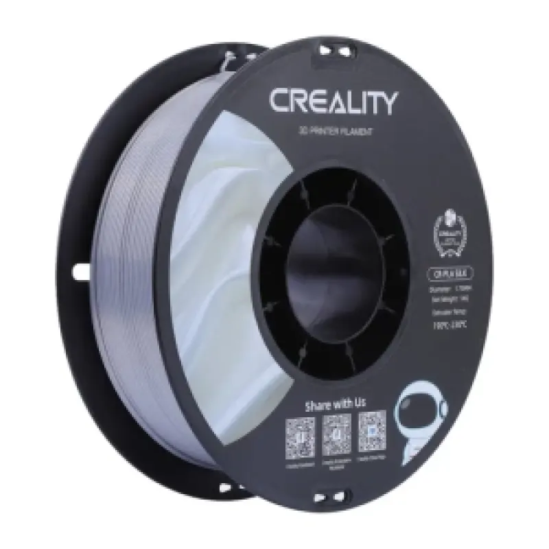 CR-Silk PLA filament Creallity (Hõbe) universaalne