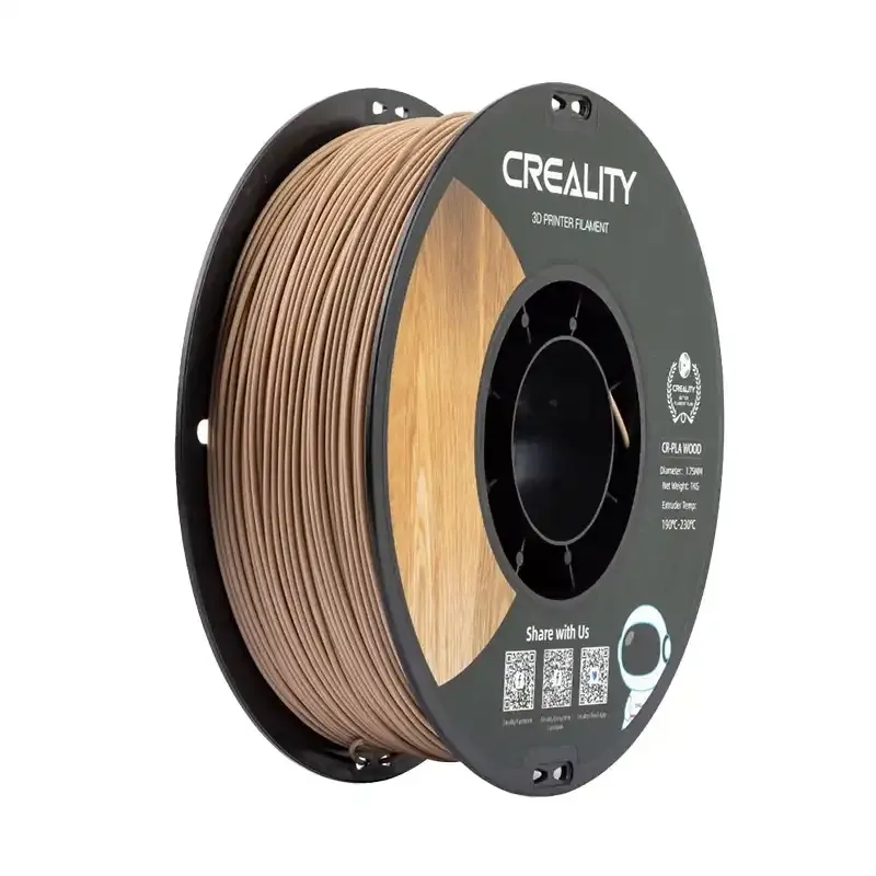 CR-PLA Puidufilament Creality (Valge Mänd) universaalne