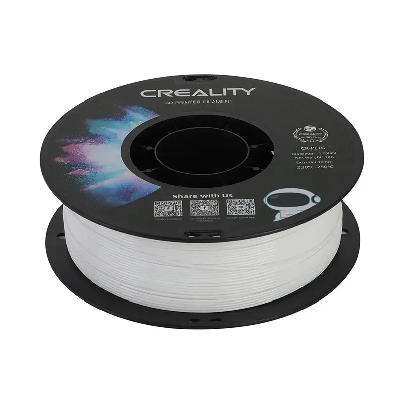 CR-PETG Filament Creality (Valge) universaal