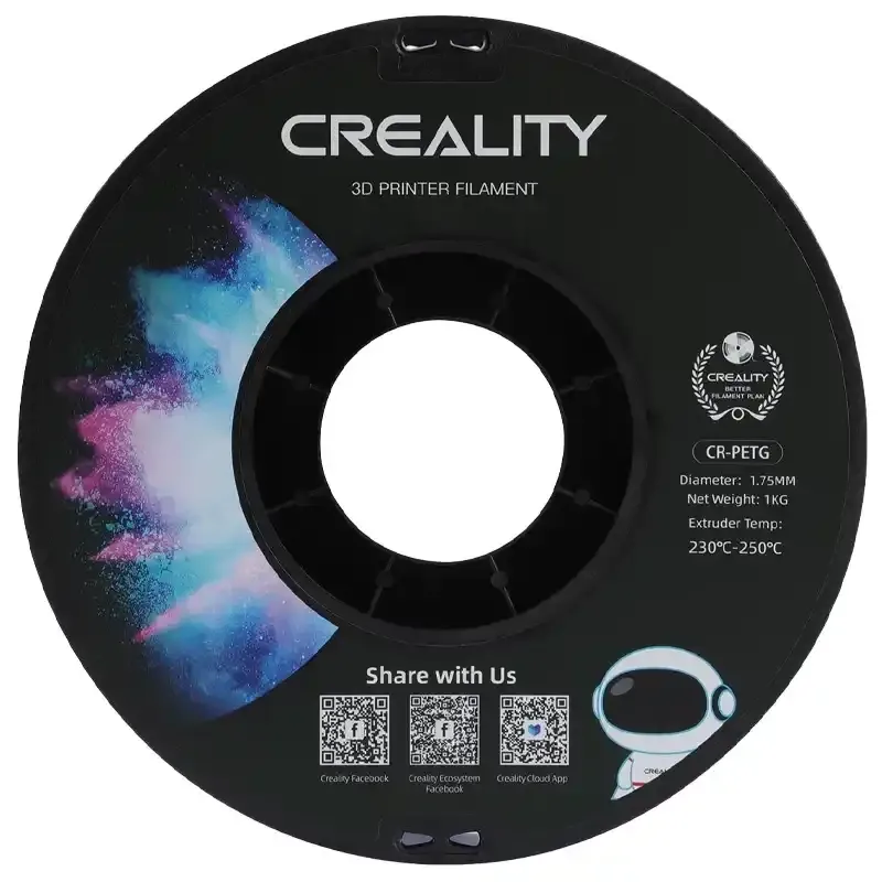 CR-PETG filament Creality (Punane) universaalne