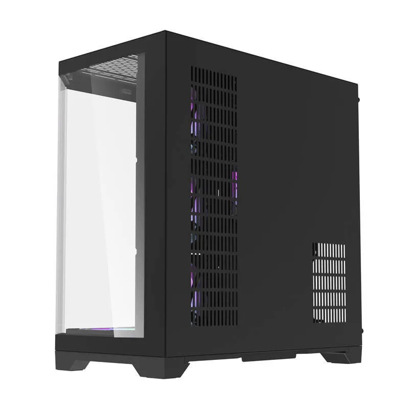 Darflash FT418 PRO arvutikarp + 7 aRGB ventilaatorit (must) universaalne