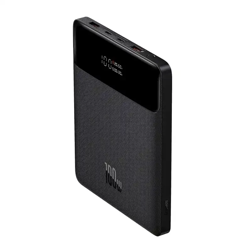 Baseus Blade 20000mAh Powerbank 2xUSB, 2xUSB-C + USB-C 100W kaabel (must) universaalne