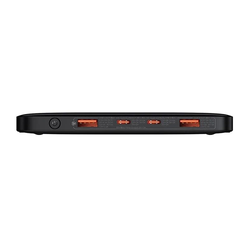 Baseus Blade 20000mAh Powerbank 2xUSB, 2xUSB-C + USB-C 100W kaabel (must) universaalne