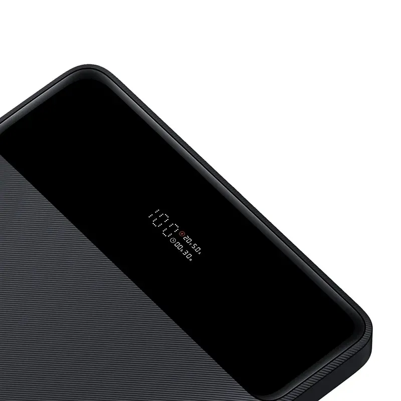 Baseus Blade 20000mAh Powerbank 2xUSB, 2xUSB-C + USB-C 100W kaabel (must) universaalne