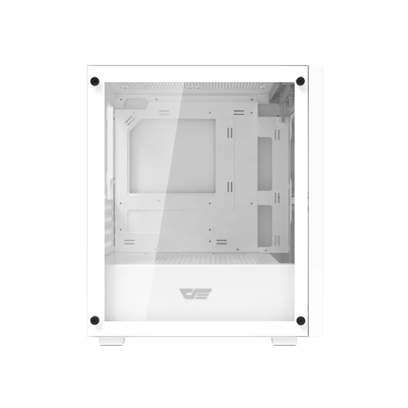 Darkflash M305 arvutikarp ilma ventilaatoriteta (Valge) universaalne
