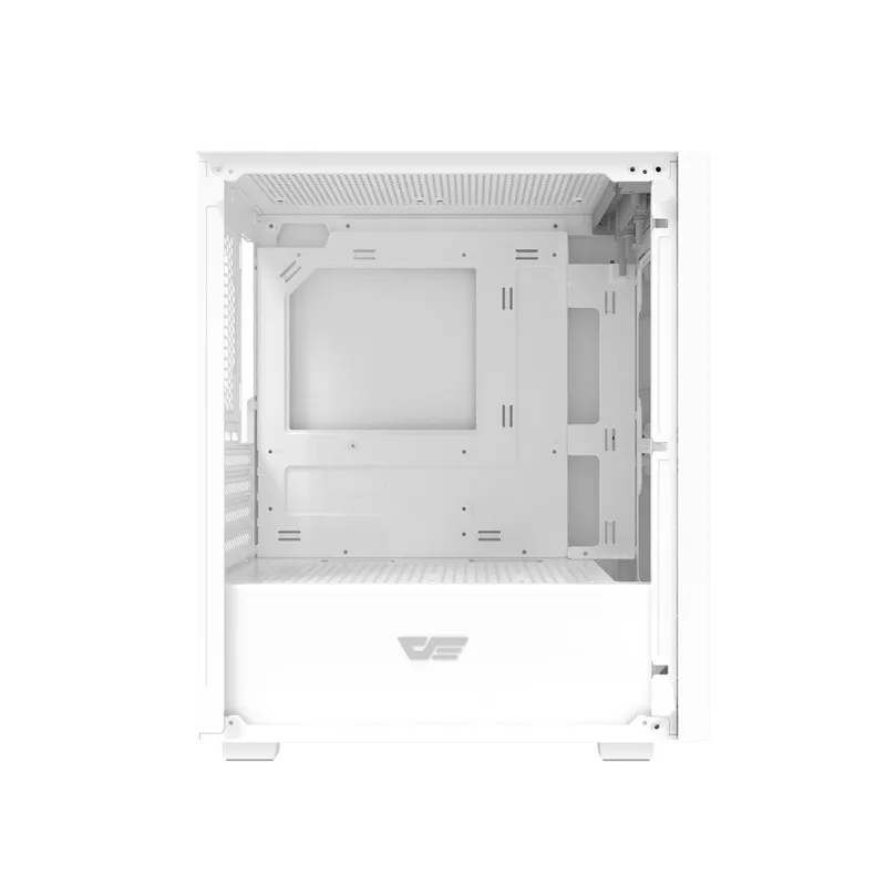 Darkflash M305 arvutikarp ilma ventilaatoriteta (Valge) universaalne