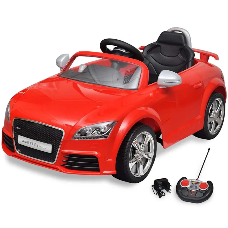 Audi TT RS Vaikiškas Automobilis su Nuotoliniu Valdymu, Raudonas