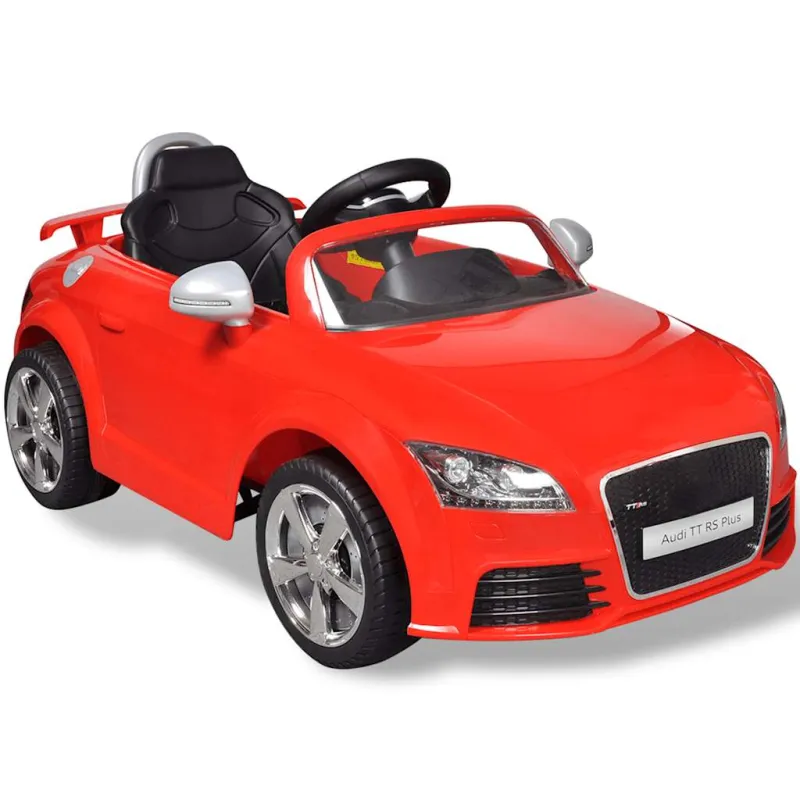 Audi TT RS Vaikiškas Automobilis su Nuotoliniu Valdymu, Raudonas