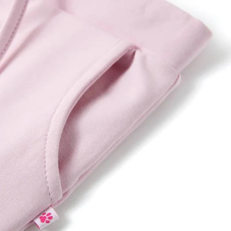 Vaikiškos sportinės kelnės, šviesiai rožinės spalvos, 104 dydžio
