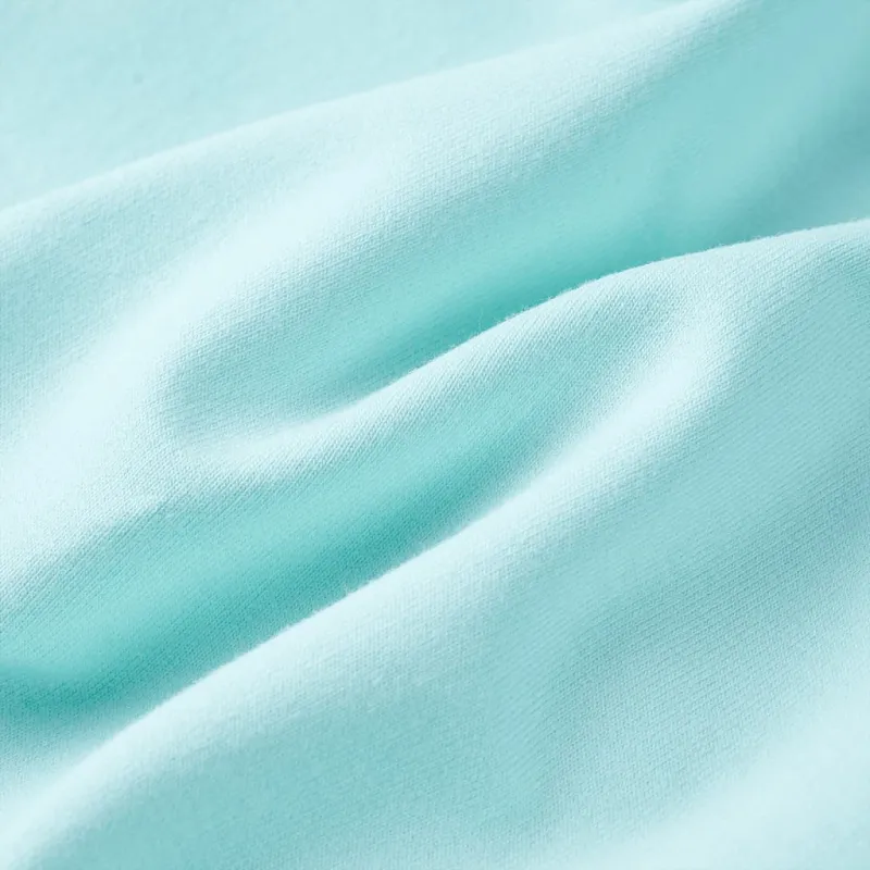 Vaikiškas sportinis megztinis su gobtuvu, šviesiai mėlynas, 104 dydžio