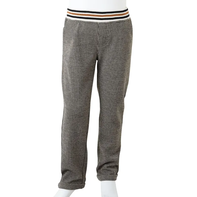 Vaikiškos kelnės, ekru spalvos, 128 dydžio