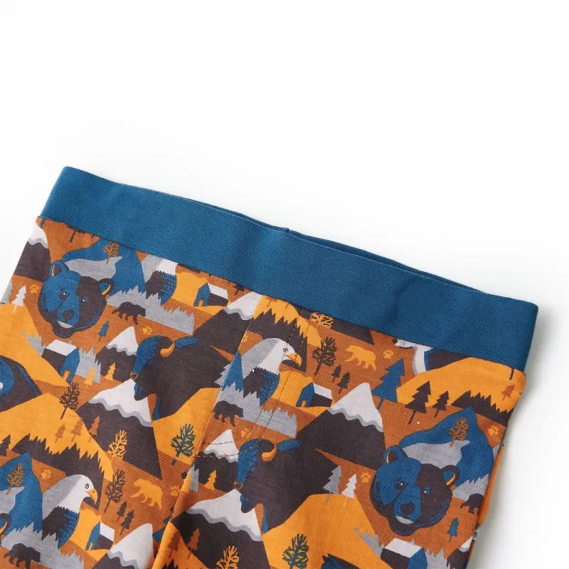 Vaikiška pižama ilgomis rankovėmis, smėlio spalvos, 116 dydžio