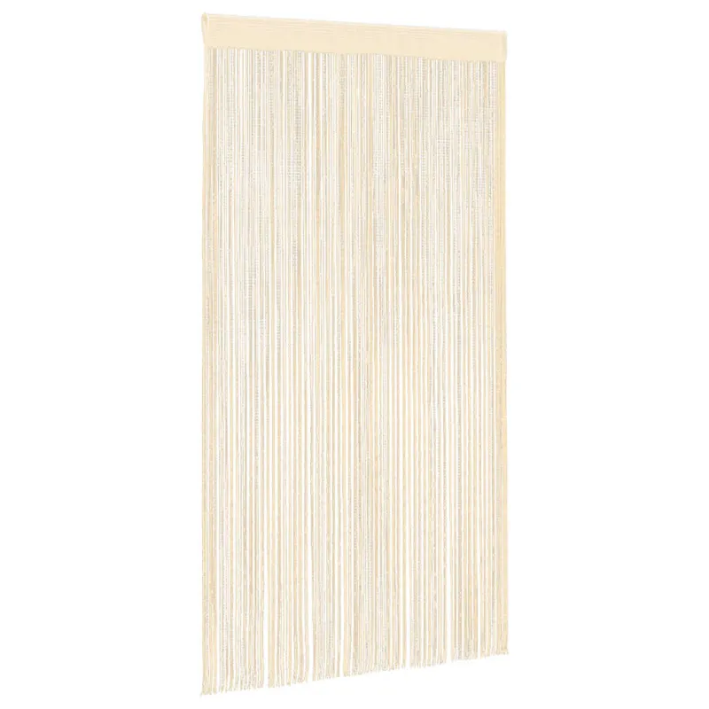 Virvelinės užuolaidos, 2vnt., 140x250cm, kreminės spalvos