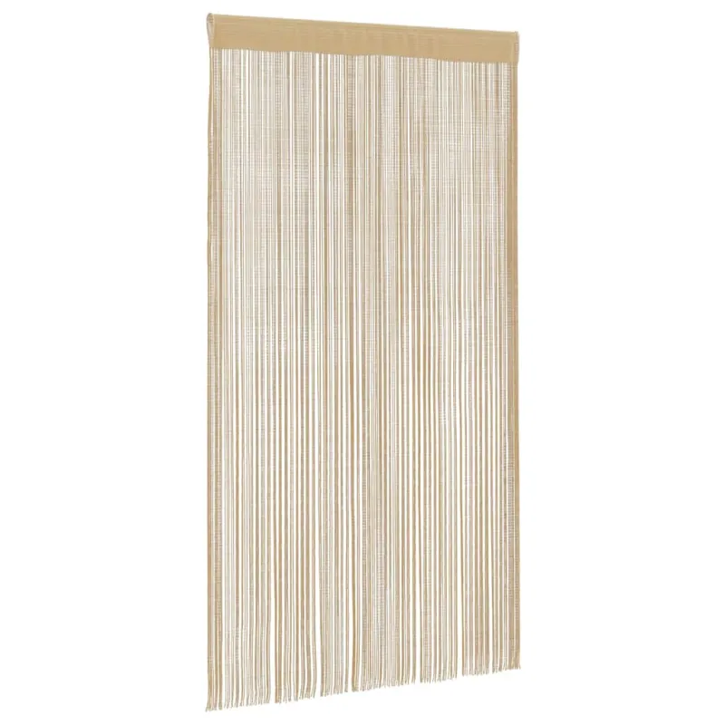 Virvelinės užuolaidos, 2vnt., 140x250cm, smėlio spalvos