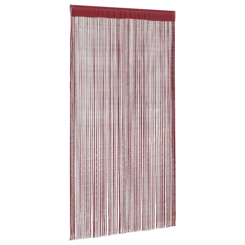 Virvelinės užuolaidos, 2vnt., 100x250cm, vyšninės spalvos
