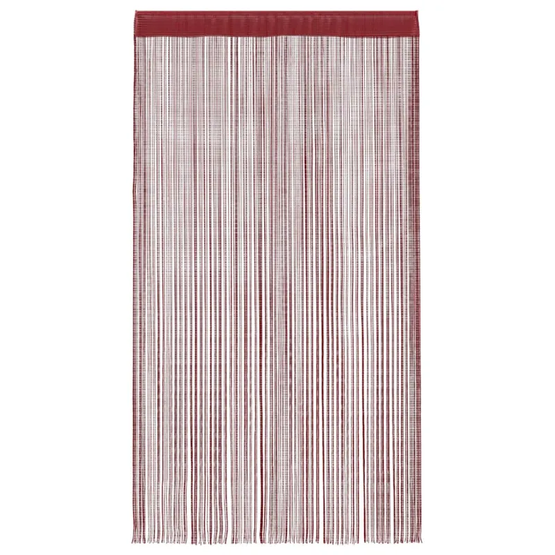 Virvelinės užuolaidos, 2vnt., 100x250cm, vyšninės spalvos