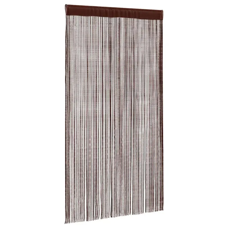 Virvelinės užuolaidos, 2vnt., 140x250cm, rudos spalvos