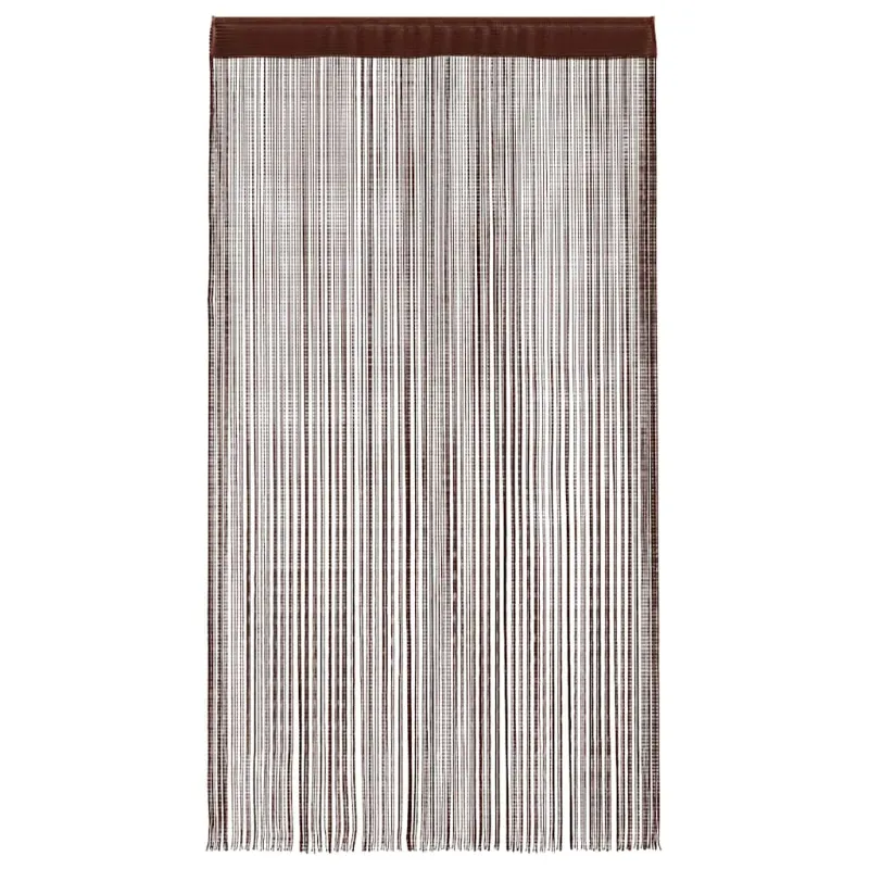 Virvelinės užuolaidos, 2vnt., 140x250cm, rudos spalvos