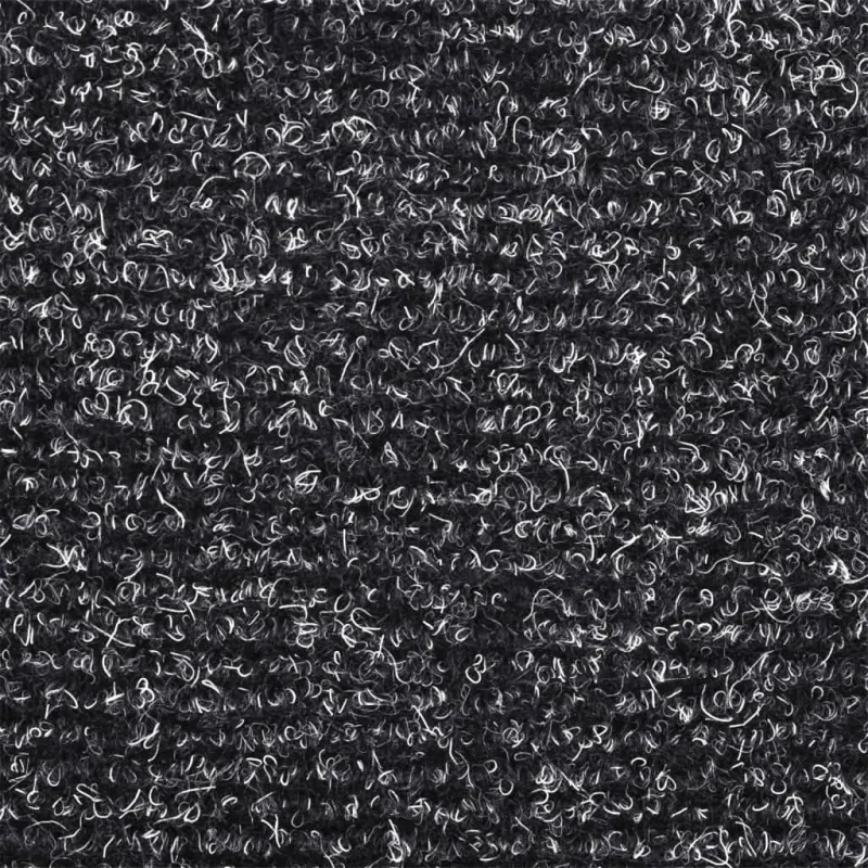 Laiptų kilimėliai, lipnūs, 15 vnt., 65x21x4 cm, tamsiai pilki, pusapvaliai, dideli