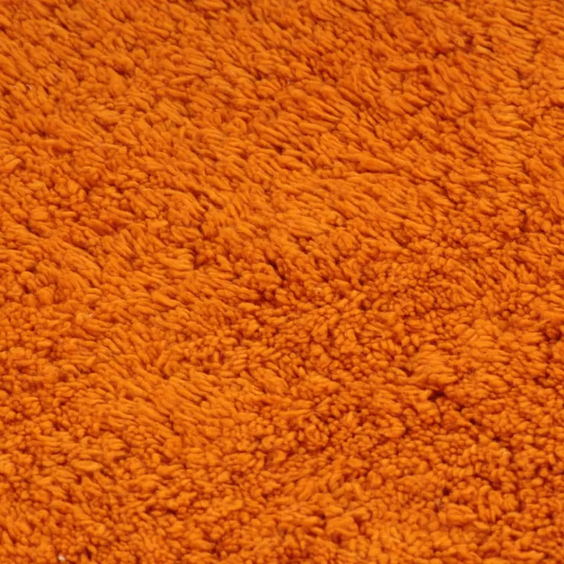 Vonios kilimėlių rinkinys, 3d., oranžinis, audinys