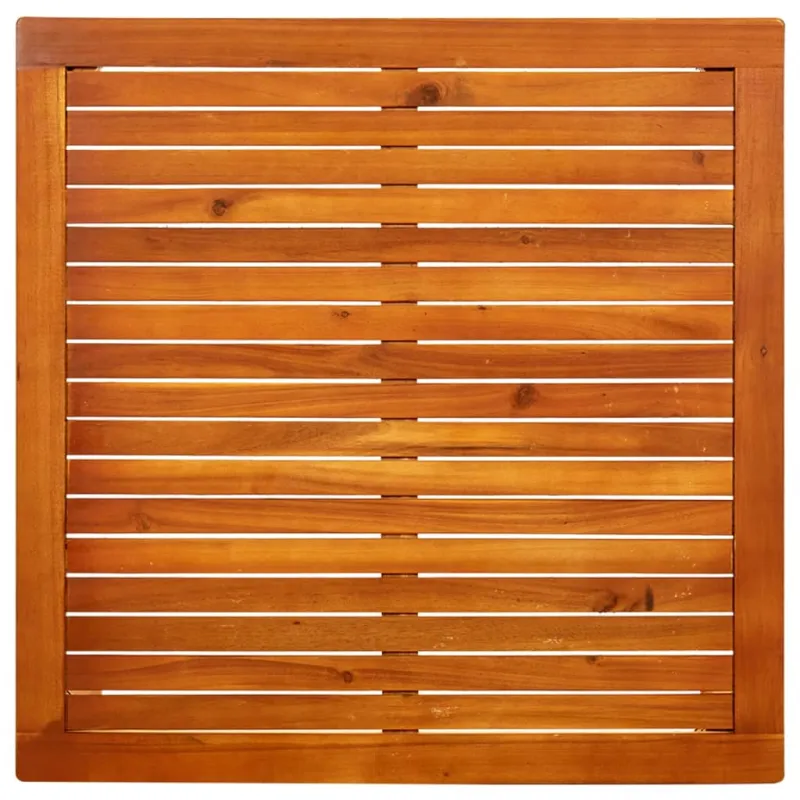 Sodo kohvi laud, 85x85x45cm, akatsiapuidust raamiga