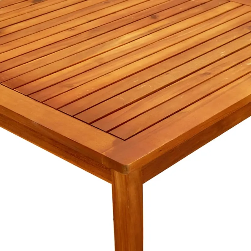 Sodo kohvi laud, 85x85x45cm, akatsiapuidust raamiga