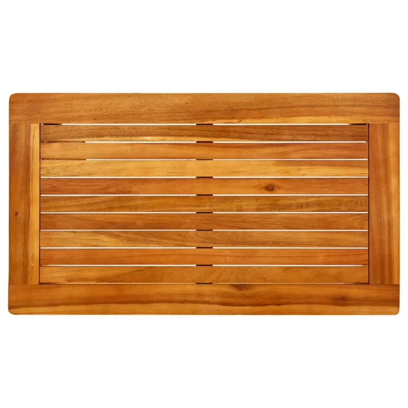 Sodo kohvi laud, 70x40x36cm, akatsiapuidust