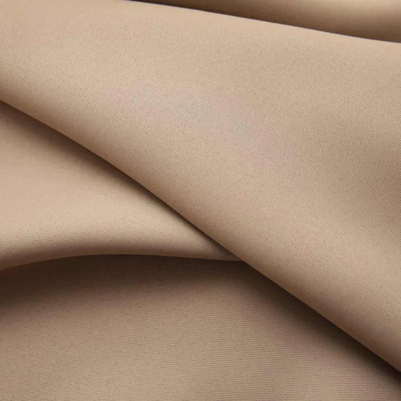Naktinės užuolaidos su kabliukais, 2vnt., taupe, 140x225cm