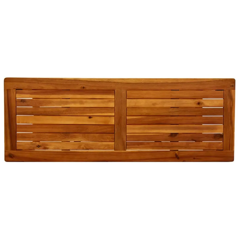 Konsolinis sodo staliukas, 110x40x75cm, akatsiapuu