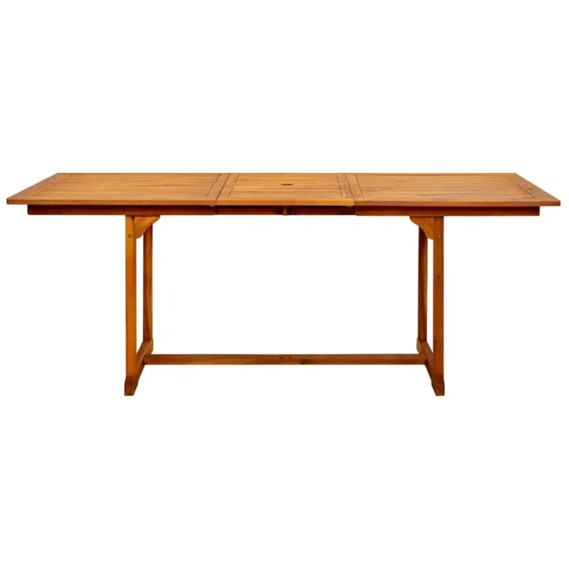 Sodo valguslaud, (150–200) x 100 x 75 cm, akatsiamänd