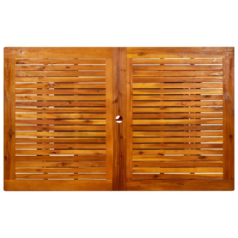 Sodo ruokapöytä, (160–240) x 100 x 75 cm, akasiapuuta