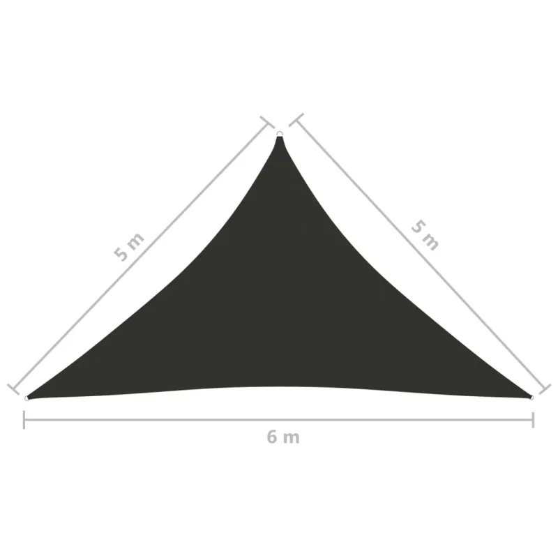 Uždanga nuo saulės, antracito, 5x5x6m, oksfordo audinys